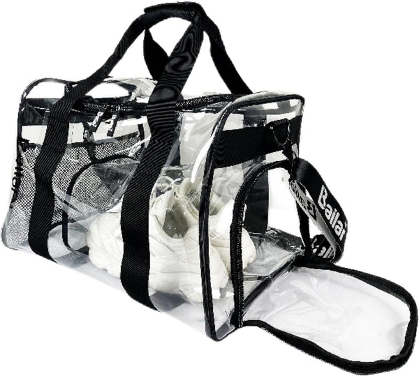Clear Duffel Big Bag With Shoes Compartment