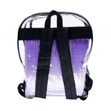 Clear Backpack 2 With Pencil Pouch - Bailar Clear Backpack